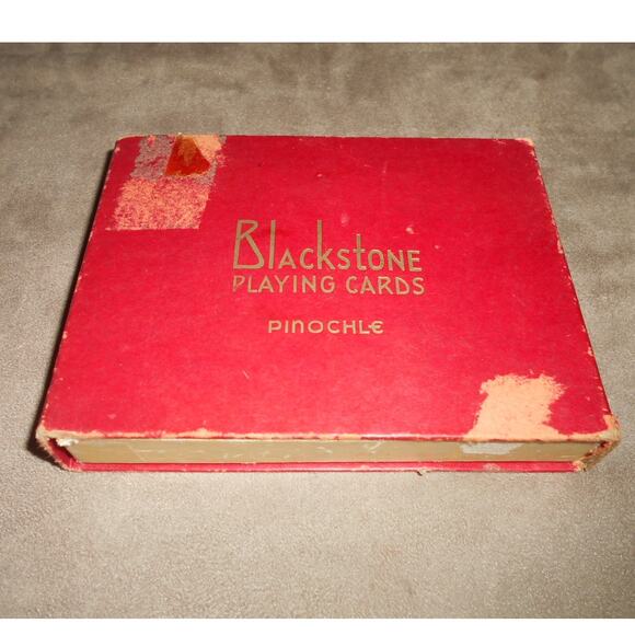 Fox Hunting Bugle w/Whip Blackstone 2 Deck Pinochle Cards Arrco 1 Sealed Deck - Picture 6 of 8